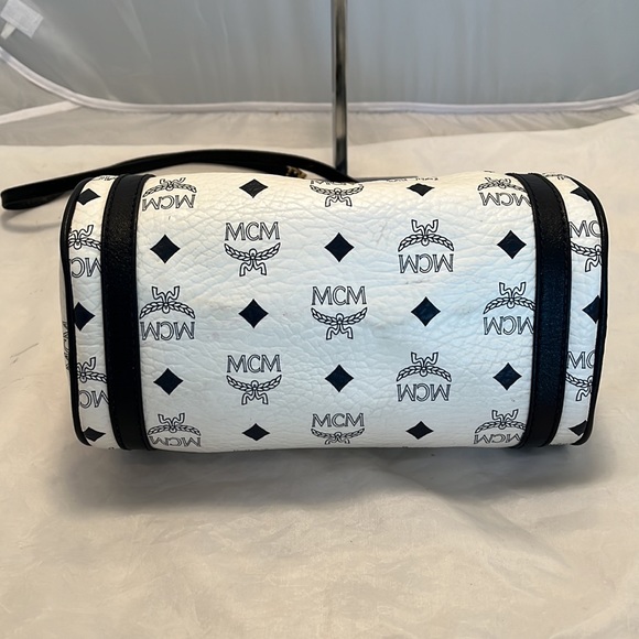 MCM Monogram Papillon Crossbody Bag - Picture 9 of 13